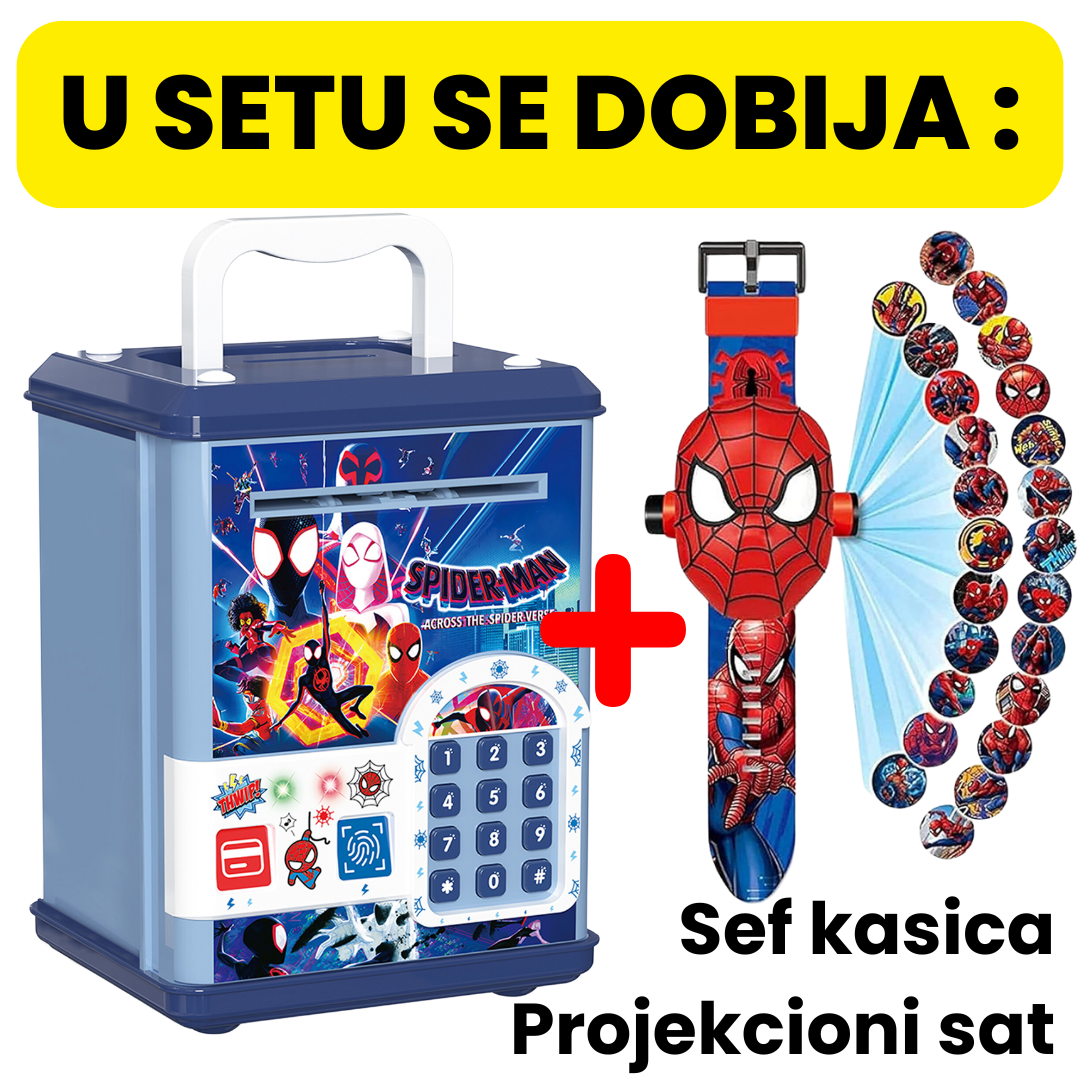 Sef Kasica i Projektor Sat Spiderman