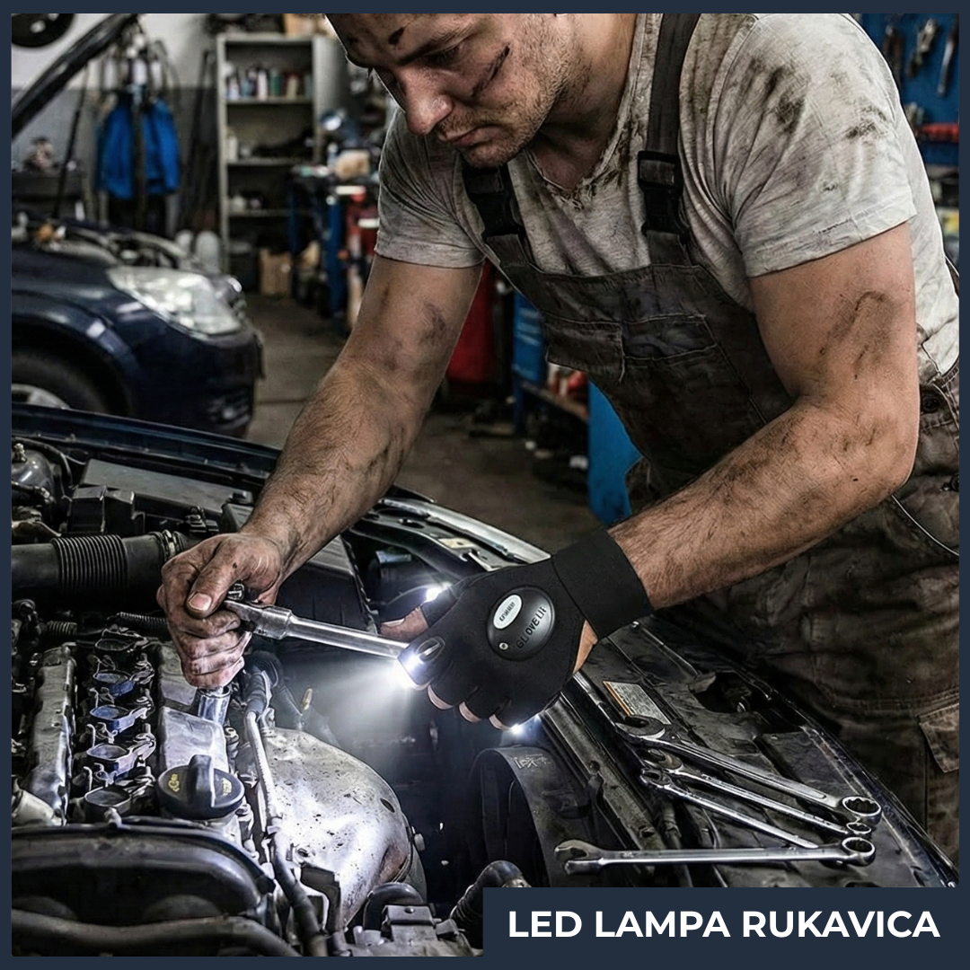 LED Taktičke Rukavice-LEVA I DESNA