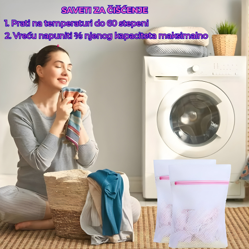 Set 2u1 Vreća Za Pranje Obuće