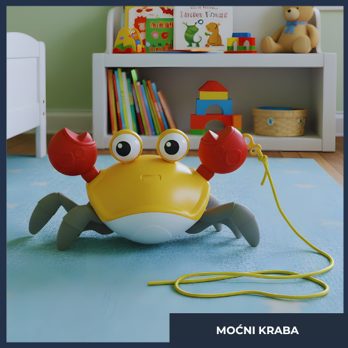 Moćni Kraba - Igračka na Povlačenje !