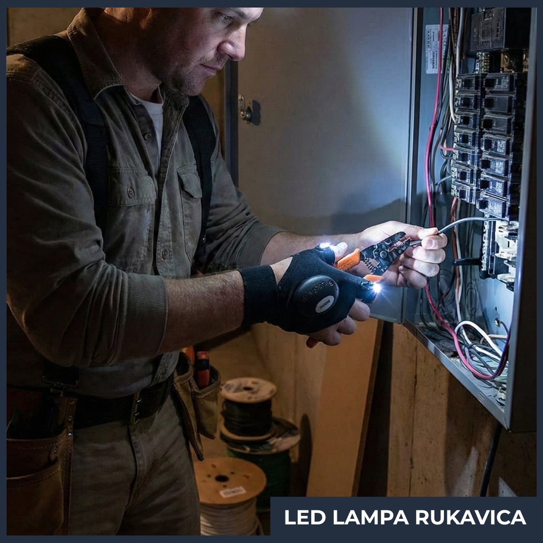 LED Taktičke Rukavice-LEVA I DESNA