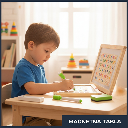 Magnetna Dvostrana Tabla Za Pisanje i Učenje