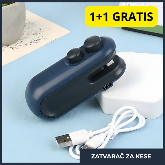 Aparat za Zatvaranje Kesa – 1+1 GRATIS