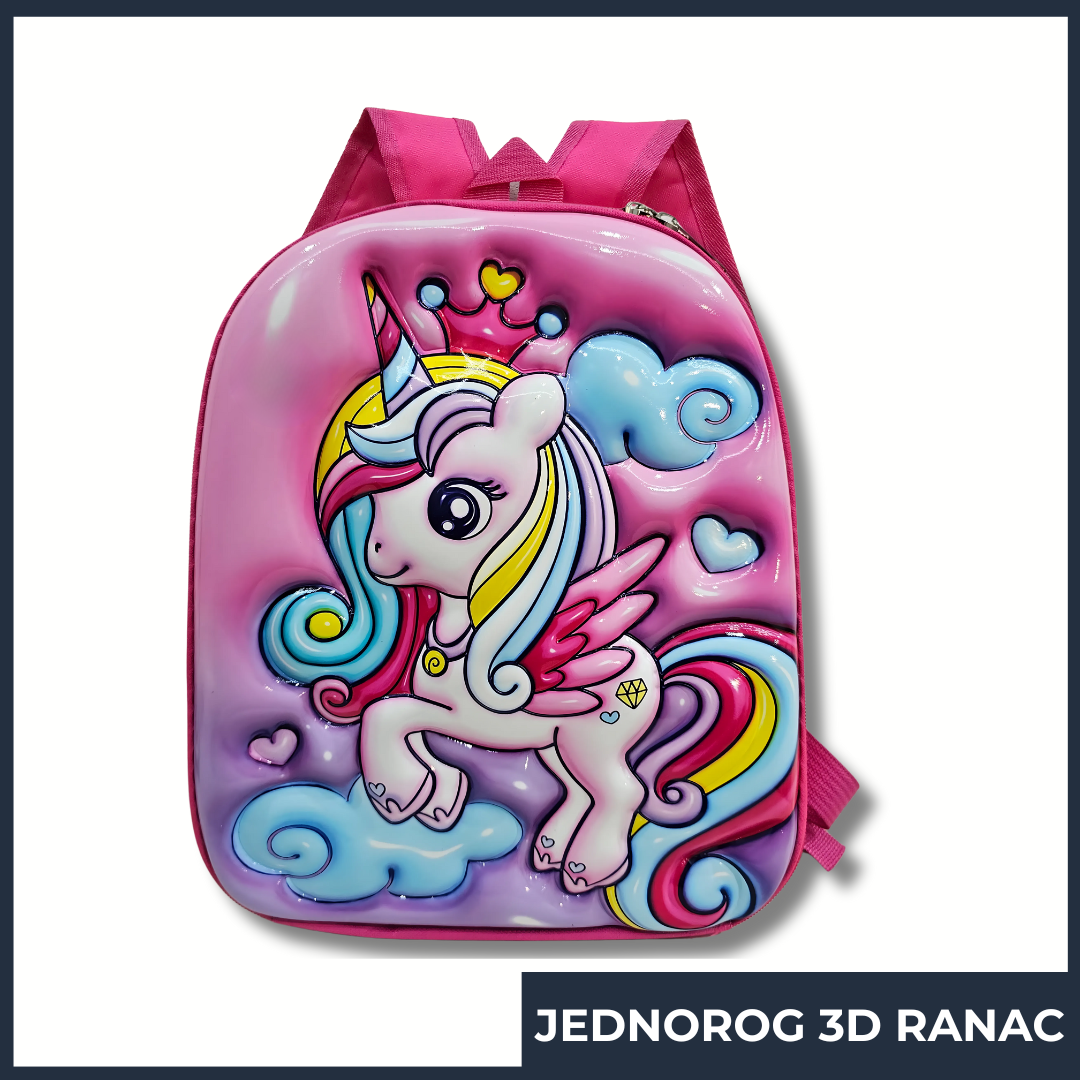 3D Ranac – Magija Jednoroga!🦄🌈