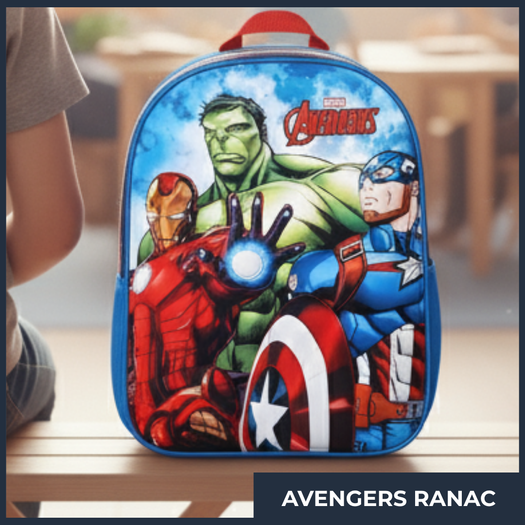 Avengers 3D Ranac – moć heroja na tvojim leđima! 💥